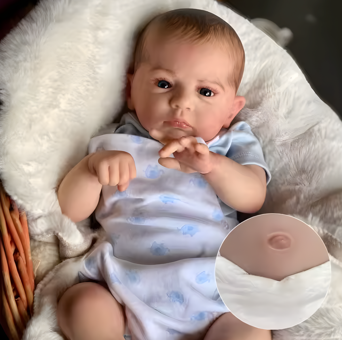 "Aden" Reborn Doll (19 Inch)