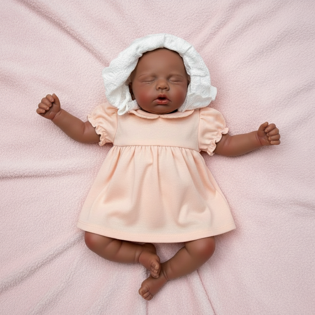 Leyah in pink outfit